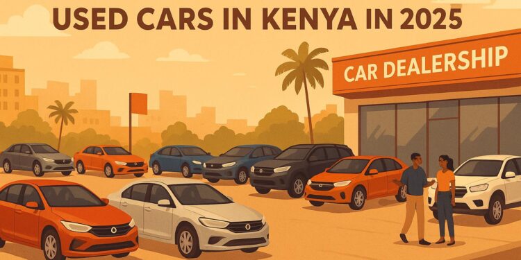 Top 10 Most Popular Used Cars in Kenya in 2025