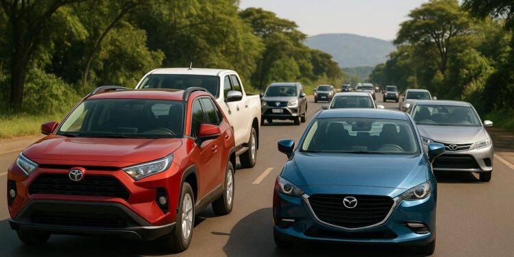 Top 10 Most Popular Cars on Kenyan Roads in 2024