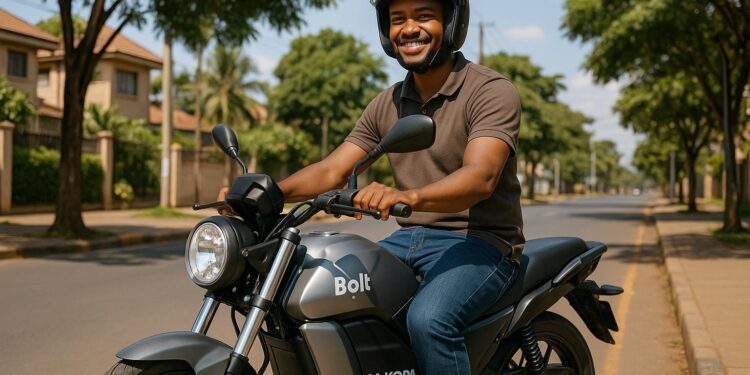 Bolt and M-KOPA introduce electric motorbikes for riders