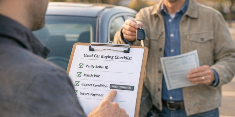 Used Car Buying Checklist for Fraud Prevention