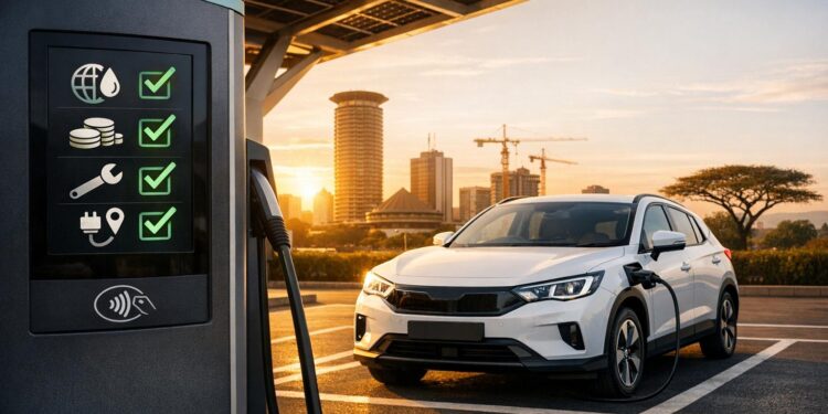 Checklist for EV Economic Benefits in Kenya